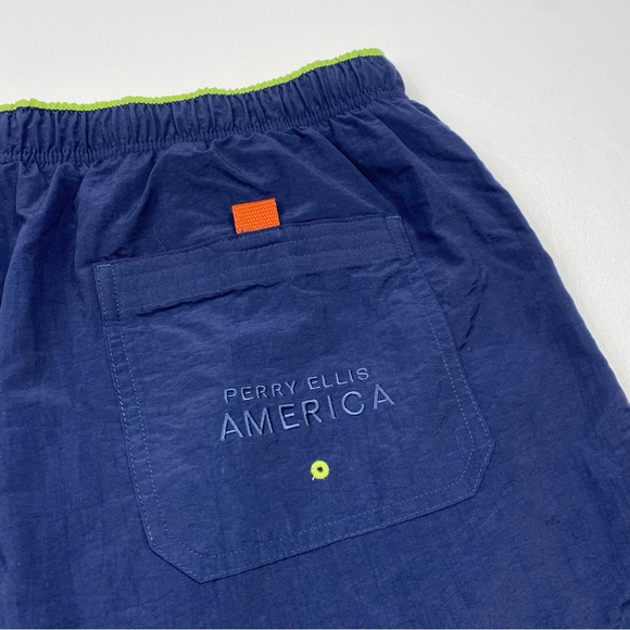 NEW! Men’s Perry Ellis America Swim Trunks Bathing Suit Size 2XL W/Tags - Picture 4 of 5